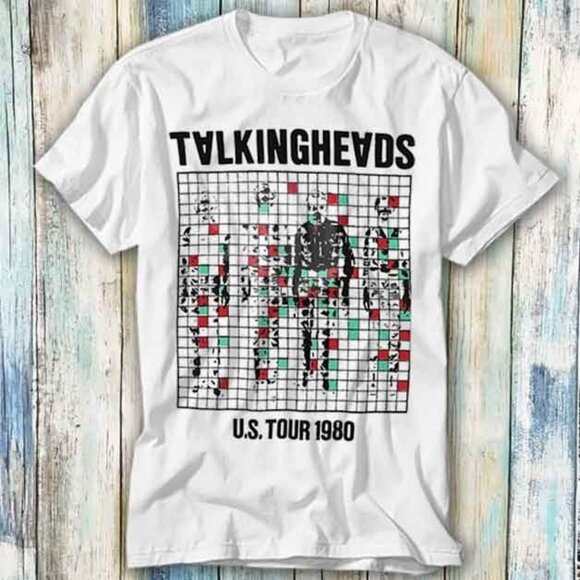 Abby Y Other - Talking Heads 1980 U.S. Tour T-Shirt – Vintage Punk Rock Concert Tee